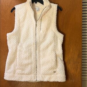 Calvin Klein Women's Off-White Textured Vest